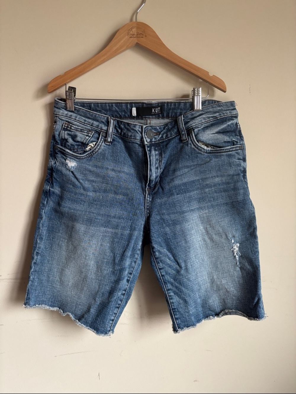 Kut from the Kloth Light Blue Denim Shorts